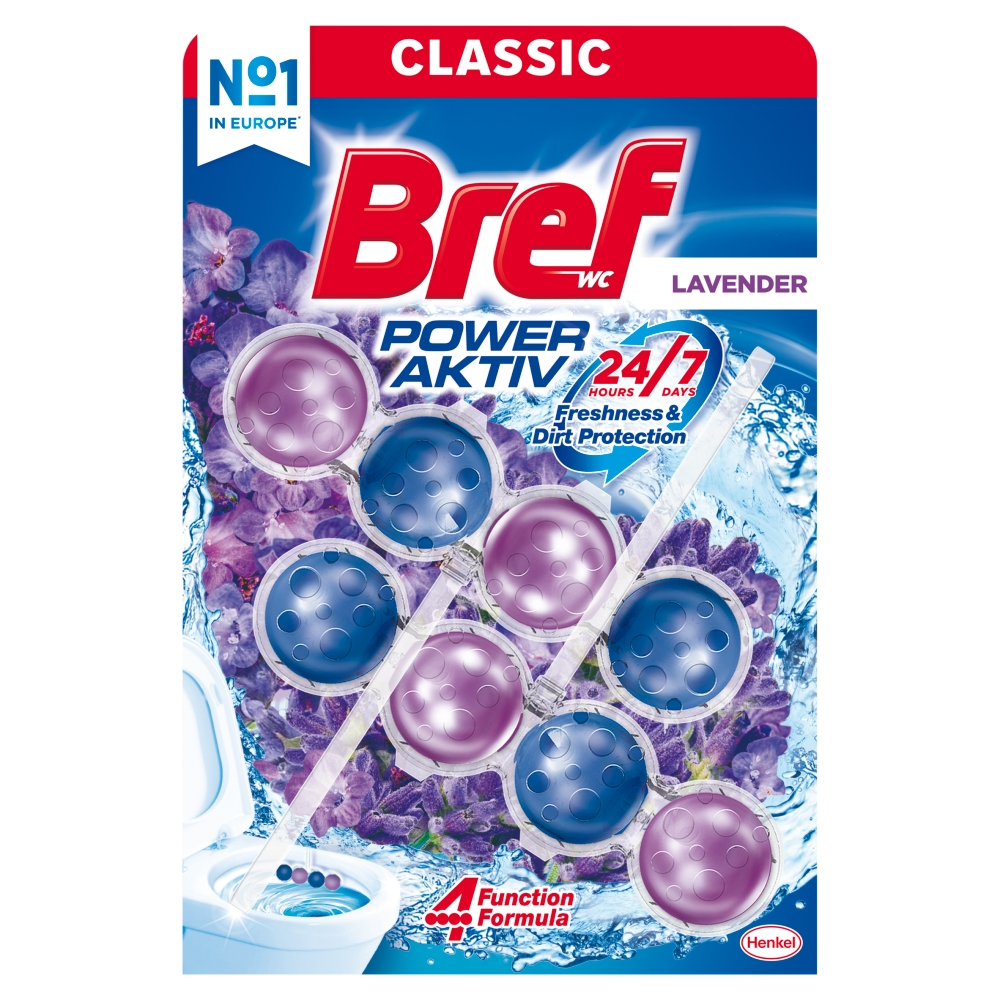 Bref PowerActiv WC blok (2ks/bli) Laven