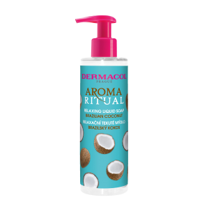 Dermacol AR tek.mydlo 250ml brazil.kokos