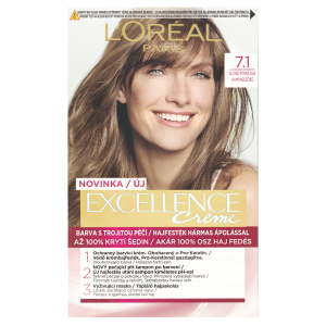 Excellence creme 7.1 blond popolavá