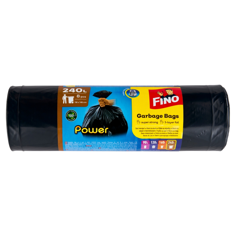 FINO vrecia odpad (8ks/fol) Power 240L