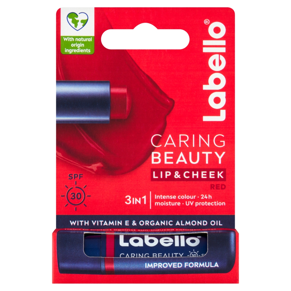Labello lip balm 4,8 g farebný RED