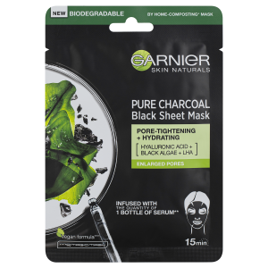 GARNIER maska 32g Pure Charcoal