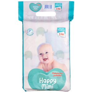 Happy Mimi podložky pre deti (5ks/fol)