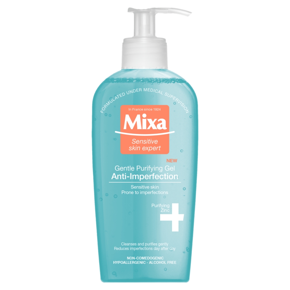 MIXA clean gel 200ml Akné