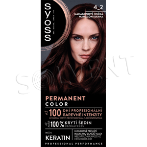 Syoss Color 4-2 Mahagónovo hnedý