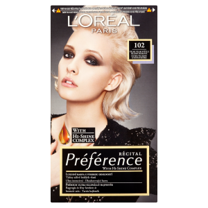 Préférence 102 veľmi svetlá blond dúhová