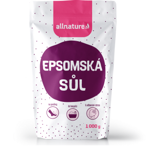 Allnature Epsomská soľ 1000g