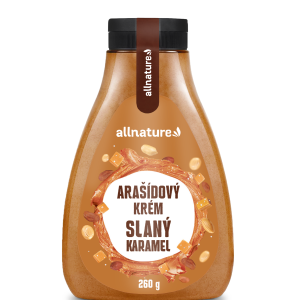 Allnature Arašidový krém 260g sl karamel