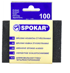 Brús hubka 4 str. zrnitosť 100