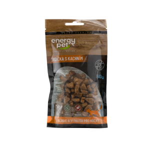 Energy Pet maškrty mačka srdce 50g kach