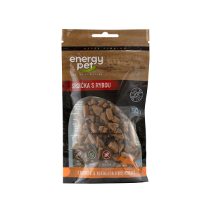 Energy Pet maškrty mačka srdce 50g ryba