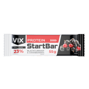 Vix Start Bar 55g Čierne ríbezle a brusnica
