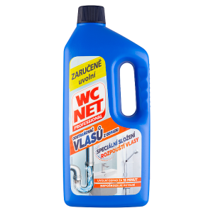 WC NET odstraňovač vlasov z odpadu 1L