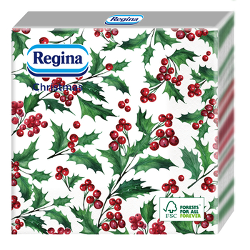 Obrúsky Vianočné 1vrst.Regina 20ks/kt
