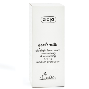 Ziaja ľahký krém SPF15 50ml Kozie mlieko