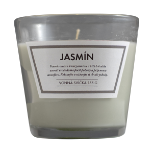 Q Home sviečka 155g jazmín