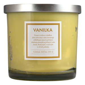 Q Home sviečka 395g vanilka