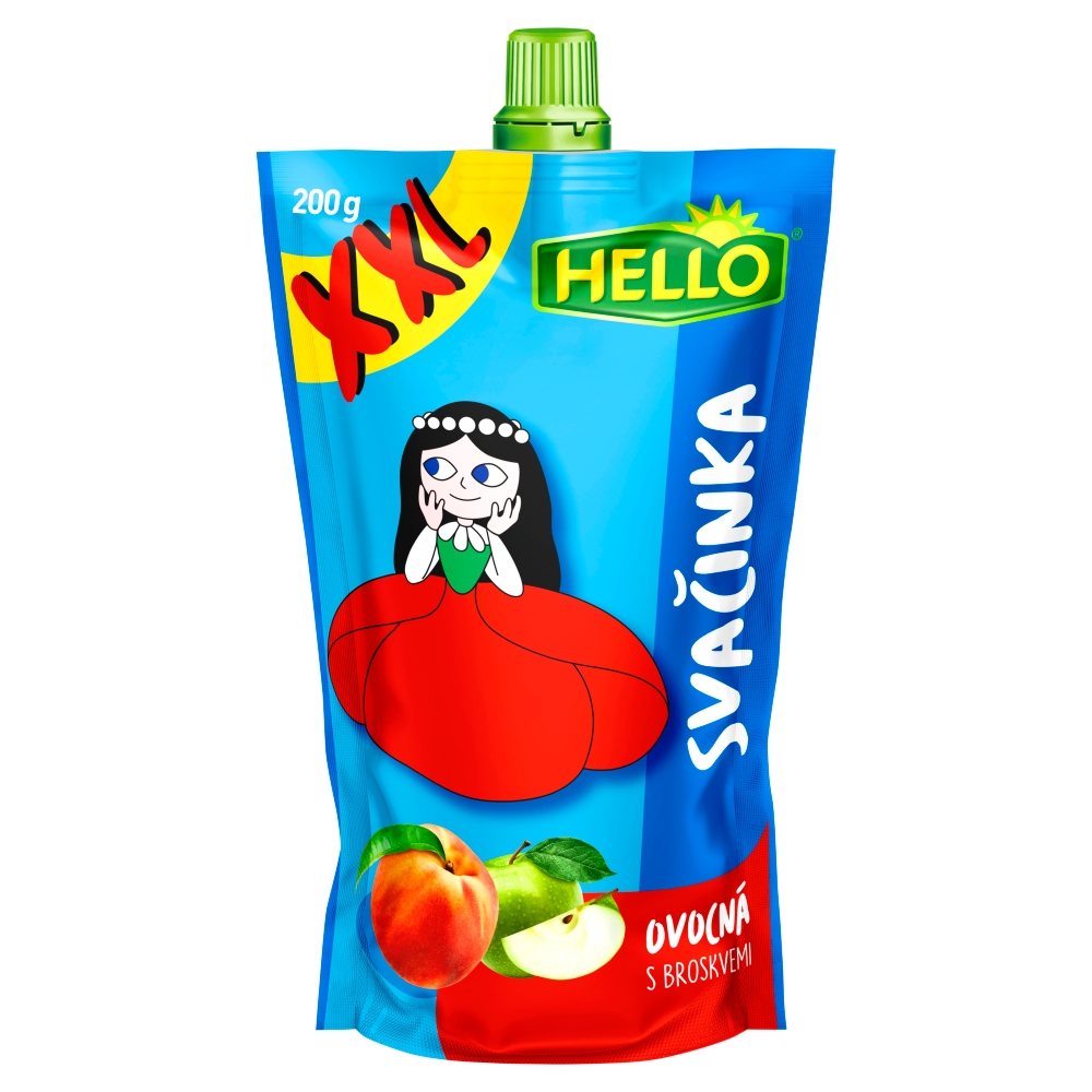 Hello desiata XXL 200g s broskyňami 5m+