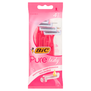 BIC dámske holítka (4ks/sac) PurePink