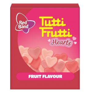 Cukríky Leaf TUTTI FRUTTI SRDCE 15g