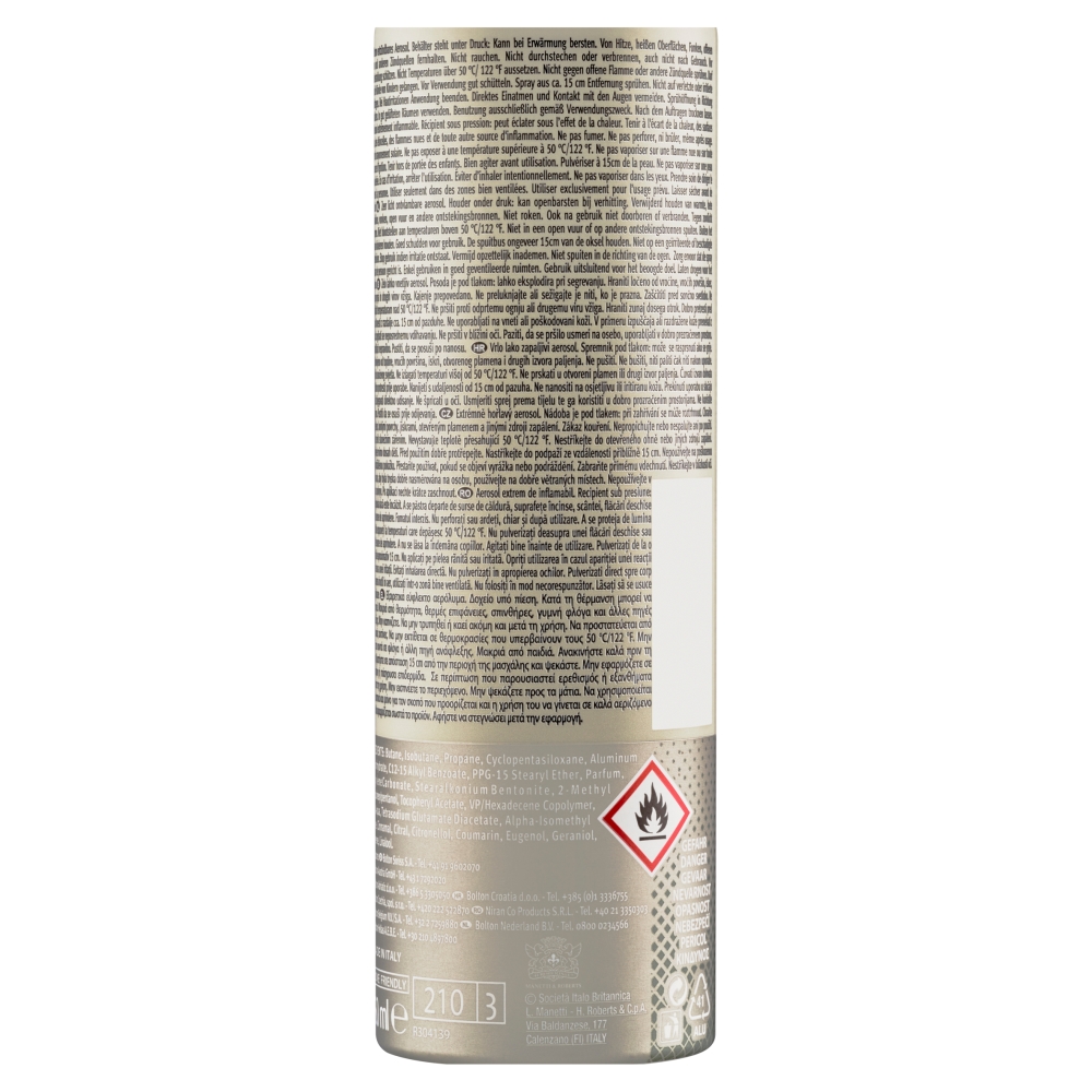 BOROTALCO MEN deo spray 150ml Invisible
