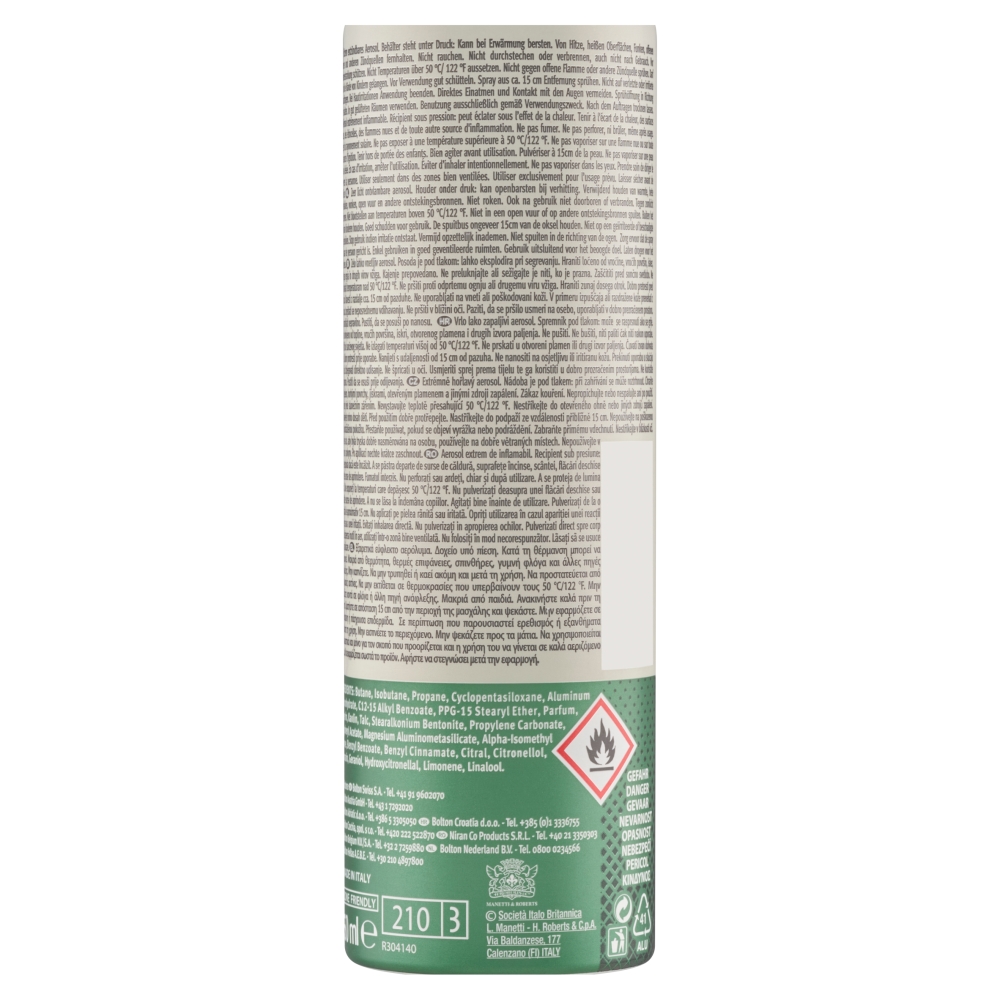 BOROTALCO MEN deo spray 150ml Dry Unique