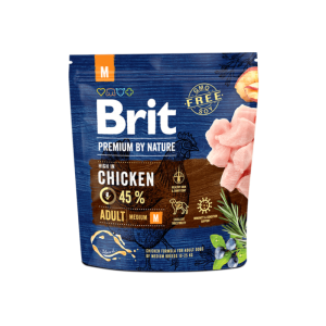 Brit Premium granule kura 1kg pes