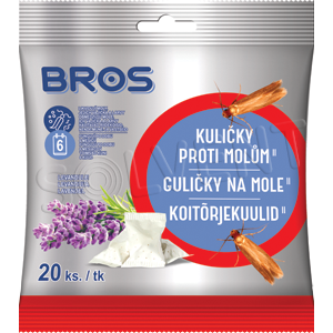 Bros guličky proti moliam (20ks)