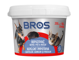 BROS odpud krtkov psov a mačiek 450ml