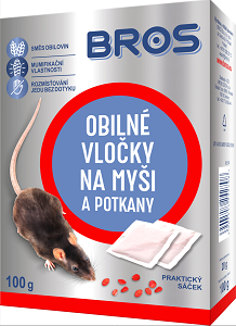 BROS obilné vločky 5x20g myši a potkany