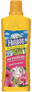 Hoštické hnojivo 500ml Muškáty s guánom