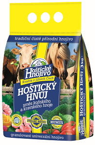 Hoštické hnojivo 3kg hnoj
