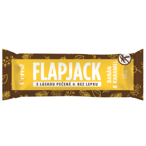Cerea FLAPJACK 60g Banán-Karamel
