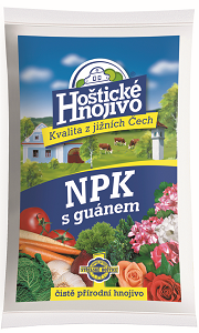 Hoštické hnojivo NPK 5kg s guánom