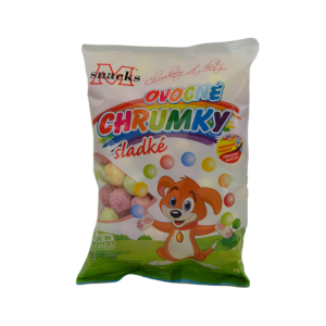 Sladké chrumky 75g s ovocnou príchuťou