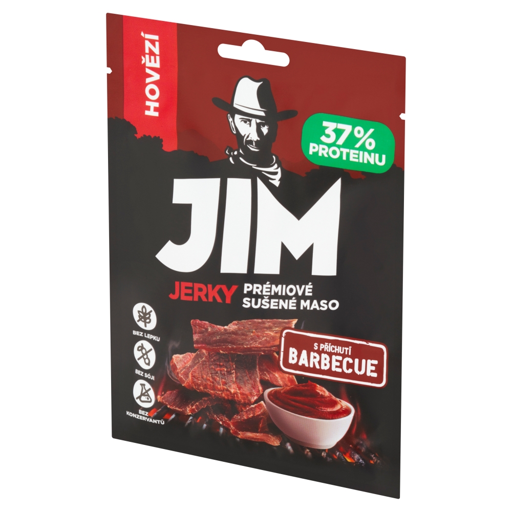 JIM JERKY 23g hovädzie BBQ