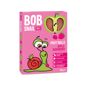 Slimák BOB pochúťka 60g jablko-malina