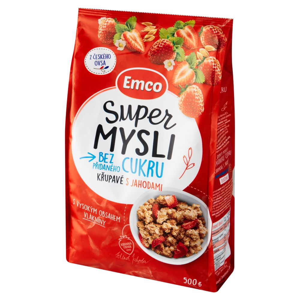 Emco super mysle 500g jahoda