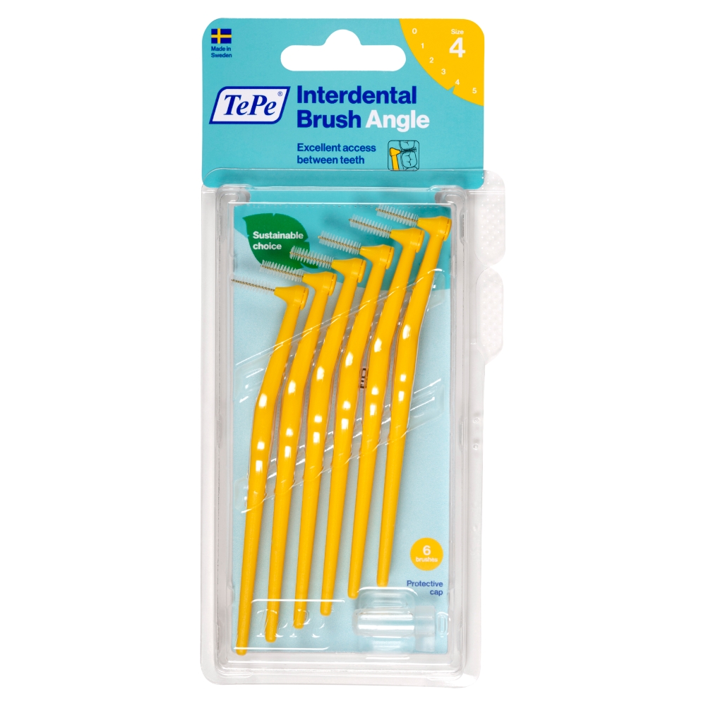 TePe medziz k 0,7mm(6ks/bli) Angle žltý