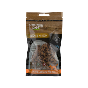 Energy Pet maškrty mačka srdce 50g kura