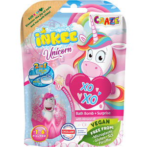 Unicorn Kúpeľ bomba s prekvapením 100g