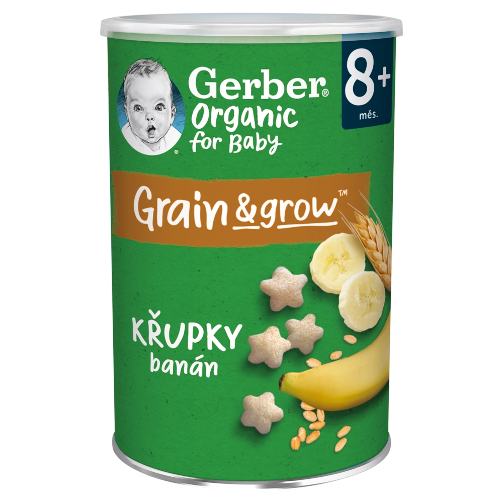 GERBER Organic chrumky 35g banán