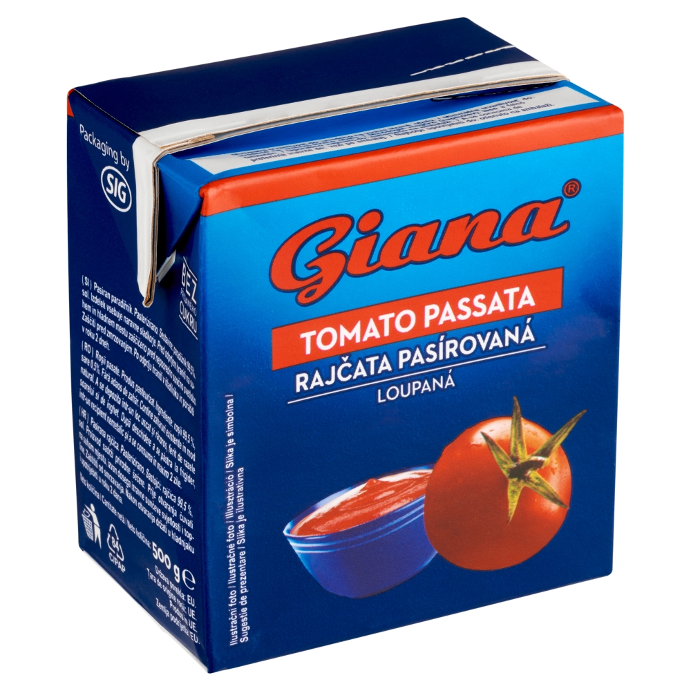 GIANA Paradajky 500g lúpaná pasírovaná