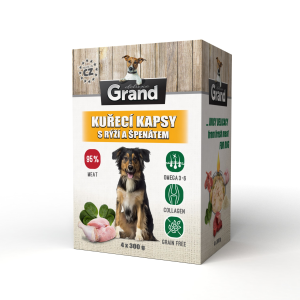 Grand Deluxe kuracie vrecká (4x300g/kra)