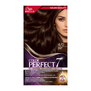 Wella Color Perfect7 4/0 Stredne hnedá