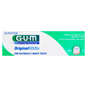 GUM ZP 75ml Original White bieliaci