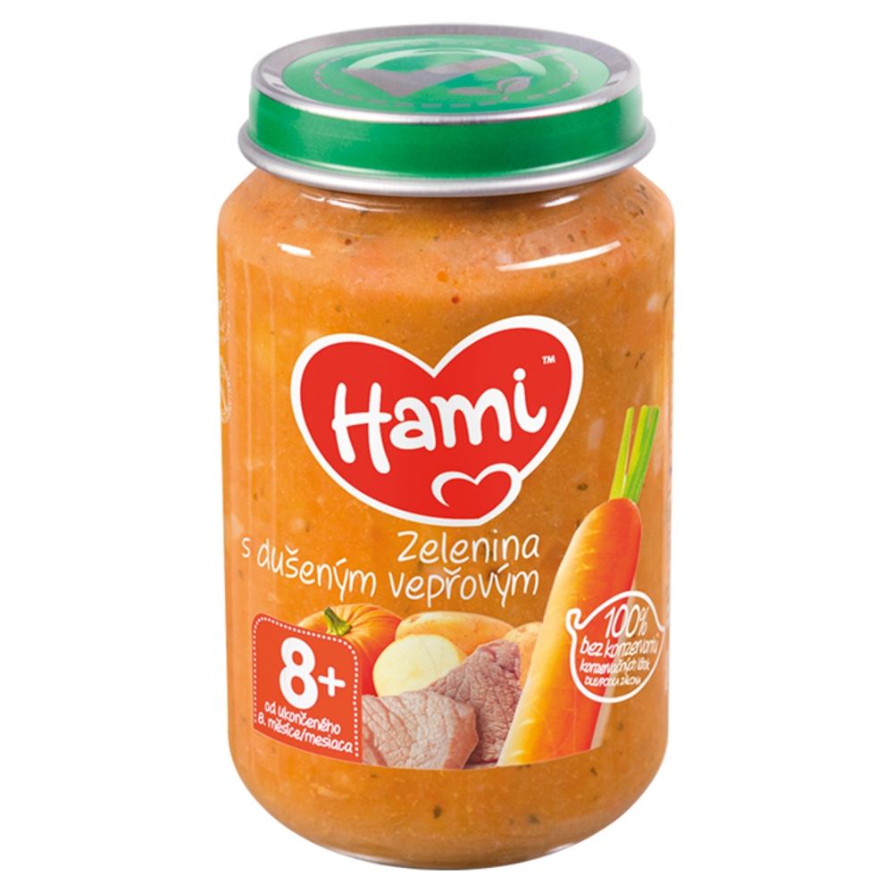 Hami menu 200g zelen bravčové 8m+