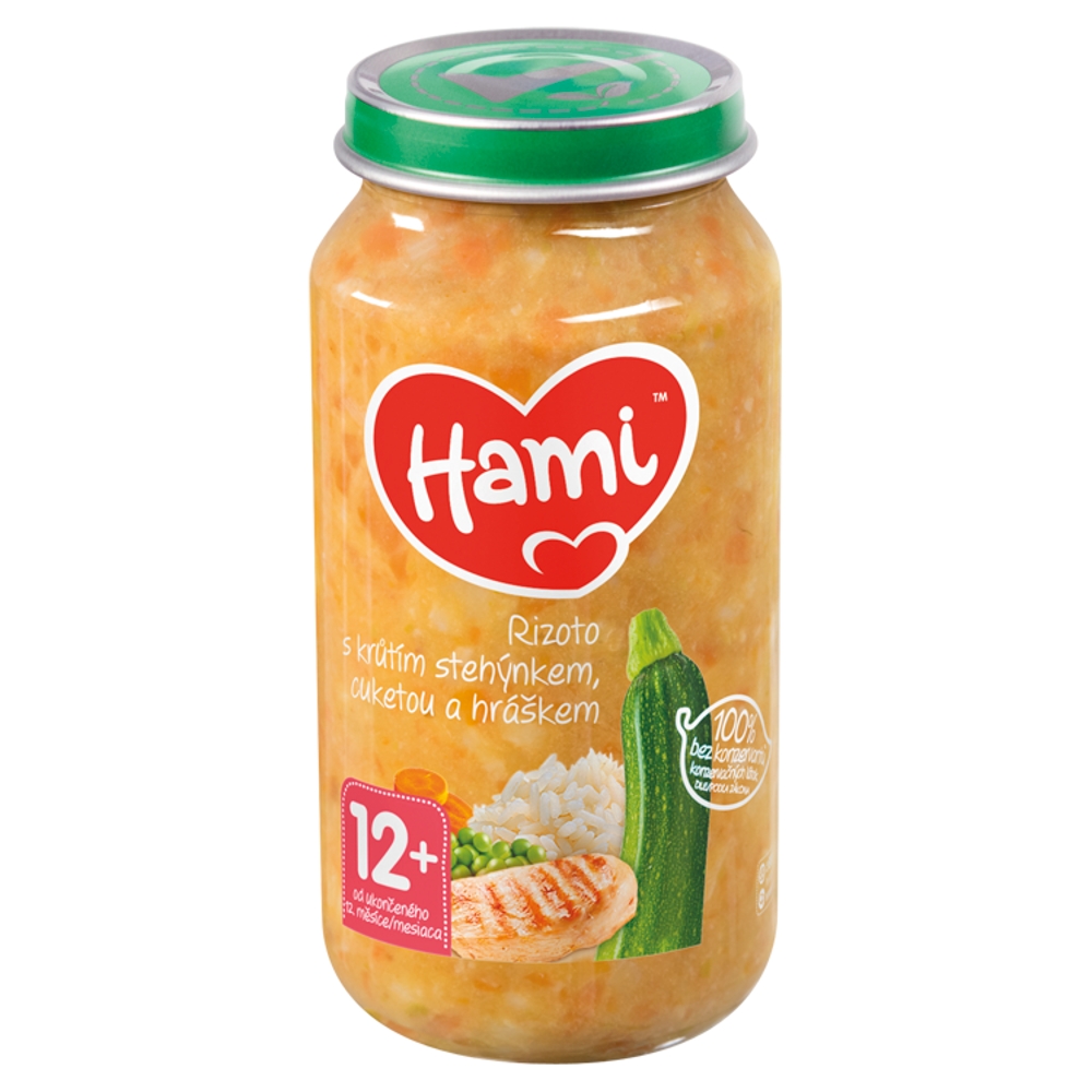 Hami menu 250g rizoto moriek cuk hráš 12m+