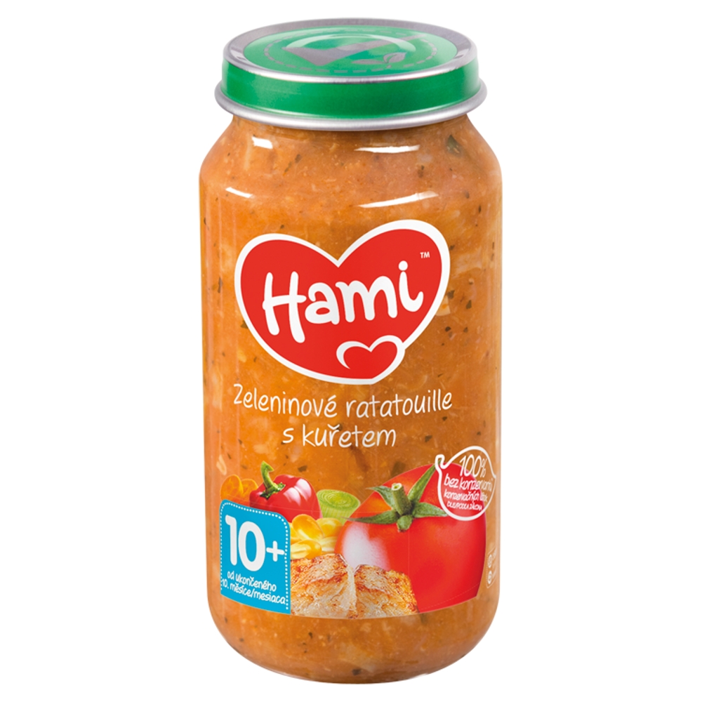Hami menu 250g zel ratatouile kura 10m+