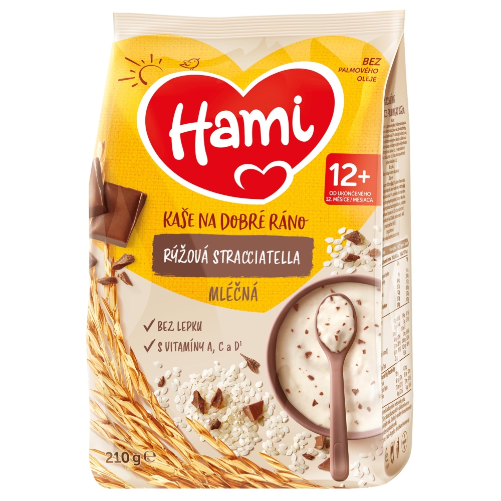 HAMI ml kaša 210g ryža straccia DR 12m+
